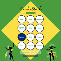 SambaStack app screen